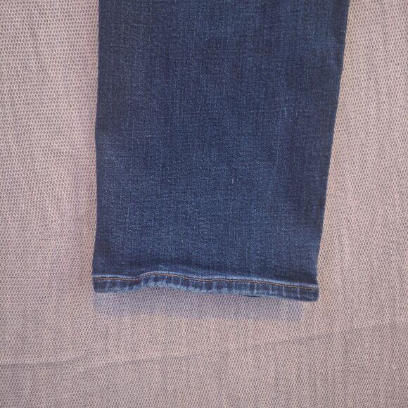 American Eagle Jeans Mens 30x30 Original Boot Cut Dark Wash Casual y2k Workwear - Picture 15 of 16